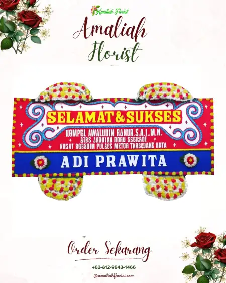 Papan Bunga Ucapan Selamat Jatimalang